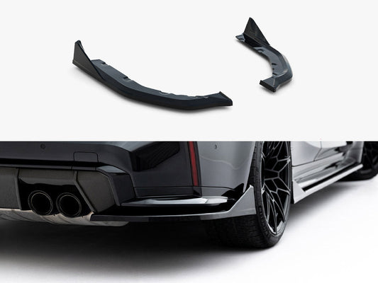 Maxton Design - Rear Side Splitters V.5 BMW M3 Sedan / Touring G80 / G81