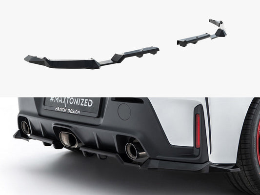 Maxton Design - Rear Side Splitters V.1 Toyota GR Corolla Mk12