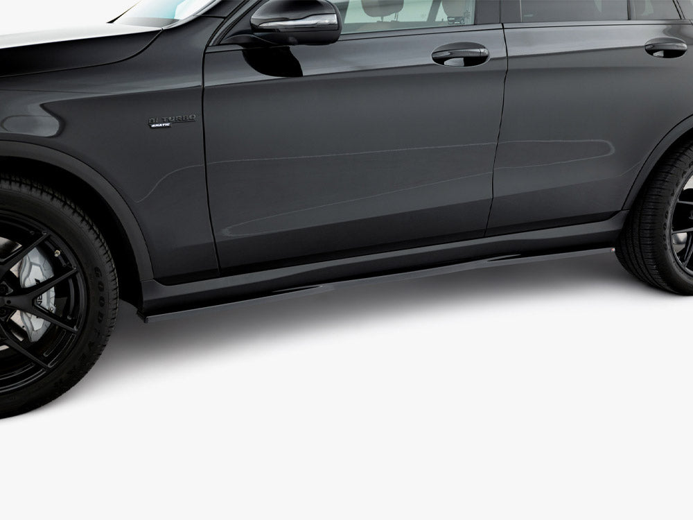 Maxton Design - Side Skirts Diffusers Mercedes-AMG GLC 43 / AMG-Line SUV X253 Facelift