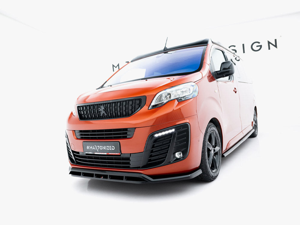 Maxton Design - Front Splitter Peugeot Expert Mk3