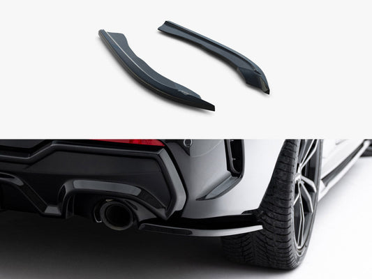 Maxton Design - Rear Side Splitters V.7 BMW 4 M-Pack G22 / G23 / G22 Facelift / G23 Facelift