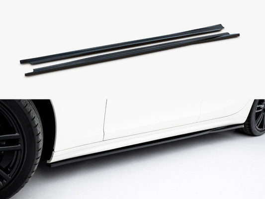 Maxton Design - Side Skirts Diffusers Maserati Ghibli Modena Mk3 Facelift