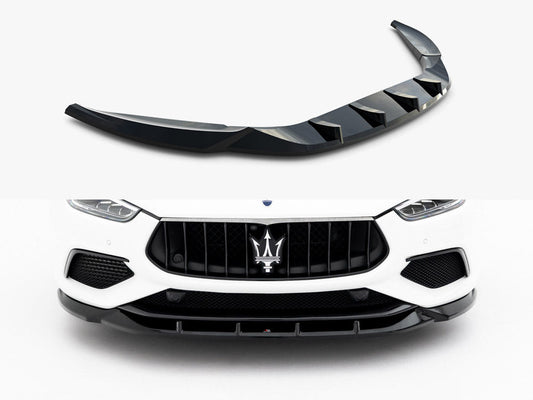 Maxton Design - Front Splitter Maserati Ghibli Modena Mk3 Facelift
