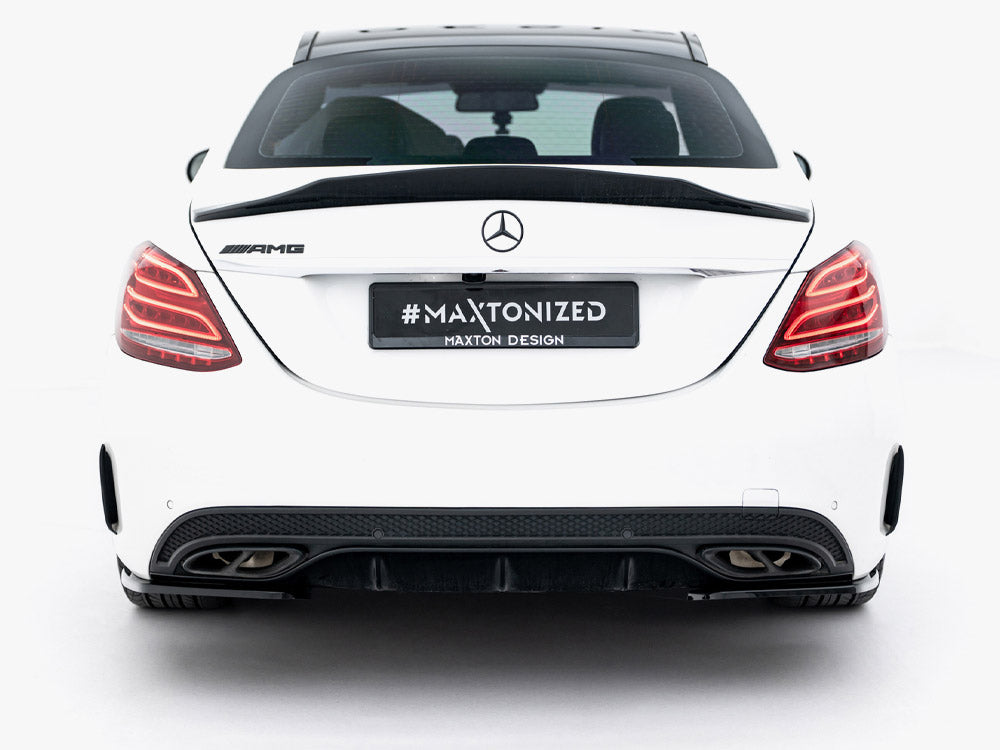 Maxton Design - Rear Side Splitters Mercedes-Benz C AMG-Line Sedan W205