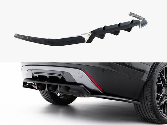 Maxton Design - Rear Splitter (Vertical Bars) V.2 Land Rover Range Rover Velar R-Dynamic Mk1