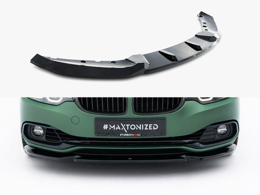 Maxton Design - Front Splitter BMW 4 Cabrio / Coupe F33 / F32