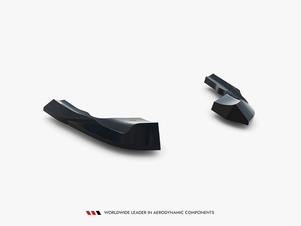 Maxton Design - Rear Side Splitters V.8 Volkswagen Golf R Mk8 / Mk8 Facelift