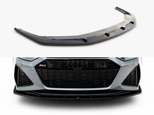 Maxton Design - FRONT SPLITTER V2 AUDI RS6 C8 / C8 Facelift