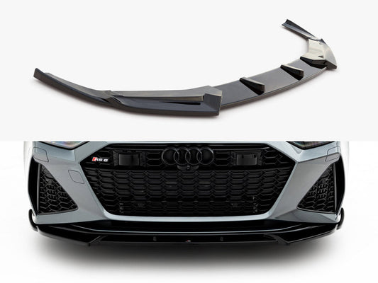 Maxton Design - FRONT SPLITTER V1 AUDI RS6 C8 / C8 Facelift
