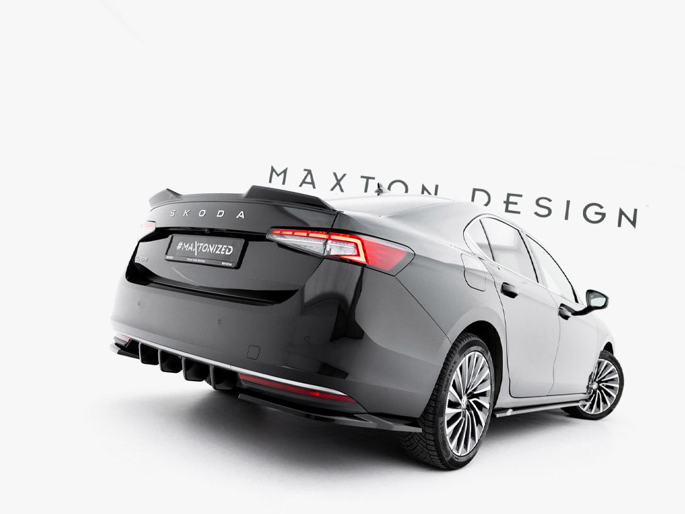 Maxton Design - Rear Side Splitters V.1 Skoda Superb Mk4