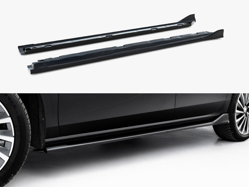 Maxton Design - Side Skirts Diffusers V.2 Skoda Superb Mk4