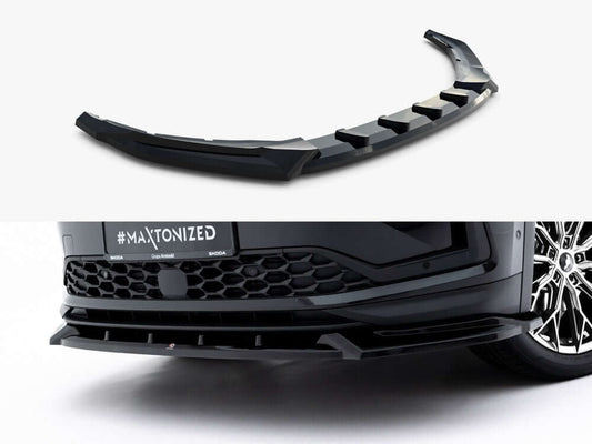 Maxton Design - Front Splitter Skoda Kodiaq Mk2