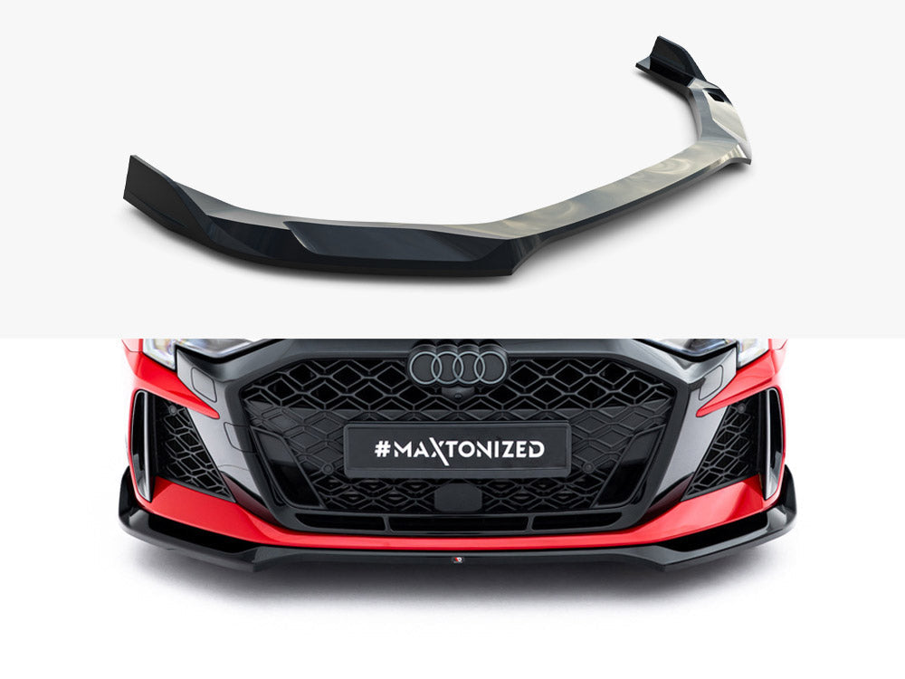 Maxton Design - Front Splitter V.2 Audi RS3 Sedan 8Y Facelift