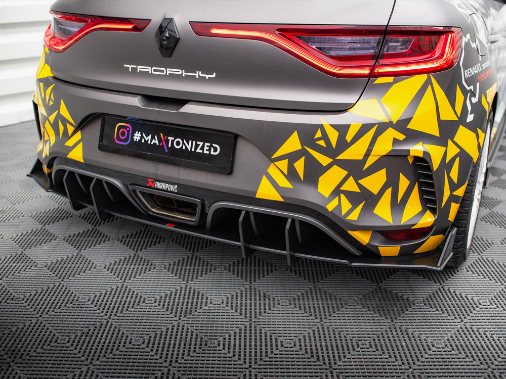 Maxton Design - Street PRO Rear Diffuser Renault Megane RS Mk4