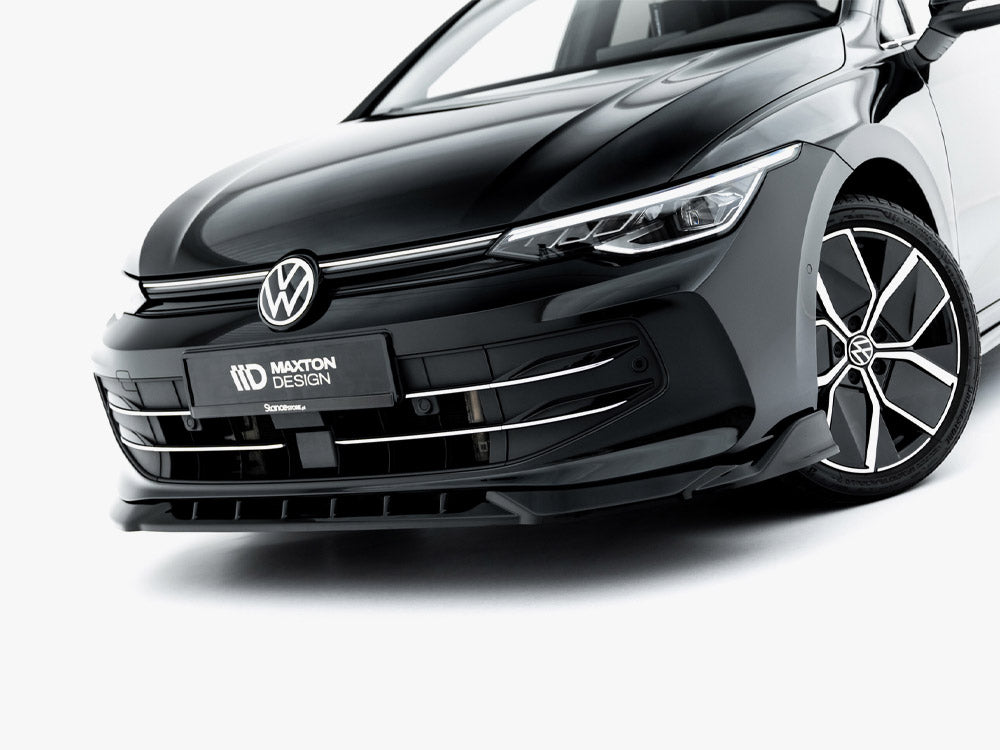Maxton Design - Front Splitter V.1 Volkswagen Golf Mk8 Facelift