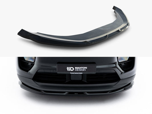 Maxton Design - Front Splitter Porsche Macan EV Mk1