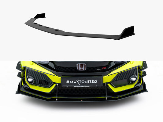 Maxton Design - Street PRO Front Splitter Honda Civic Type-R Mk10 / Mk10 Facelift