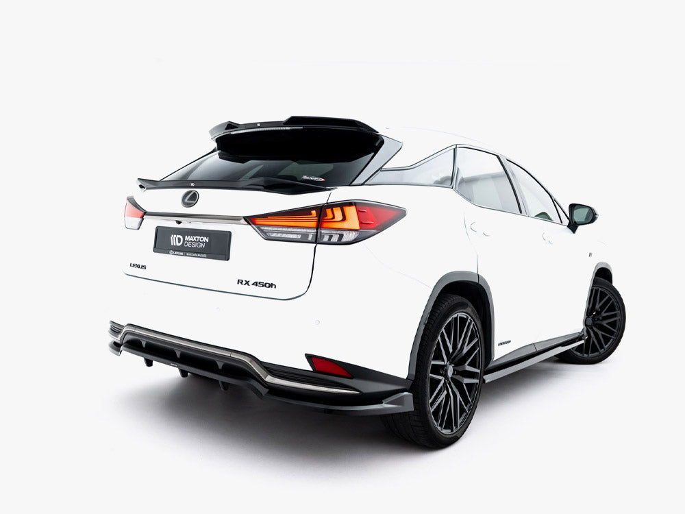 Maxton Design - Lower Spoiler CAP 3D Lexus RX F-Sport Mk4 Facelift