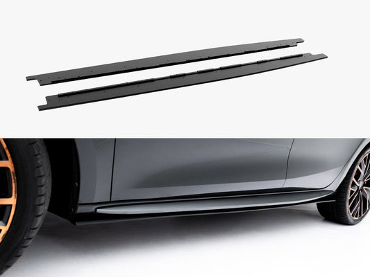 Maxton Design - Street PRO Side Skirt Diffusers Cupra Leon ST / Hatchback Aero Mk1 / Mk1 Facelift