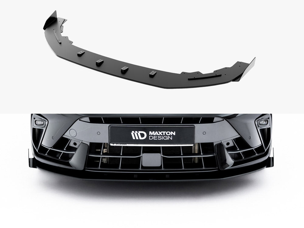 Maxton Design - Street PRO Front Splitter + Flaps Cupra Leon ST / Hatchback Mk1 Facelift