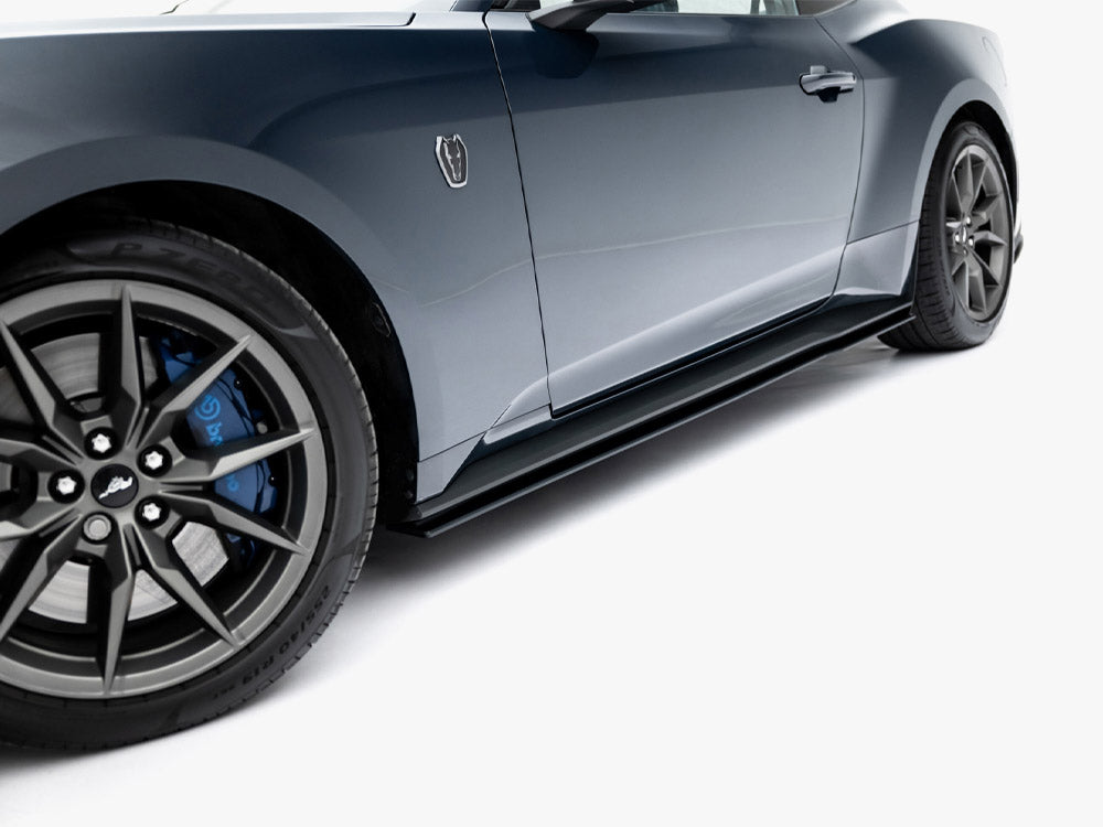 Maxton Design - Street PRO Side Skirts Diffusers Ford Mustang Dark Horse Mk7