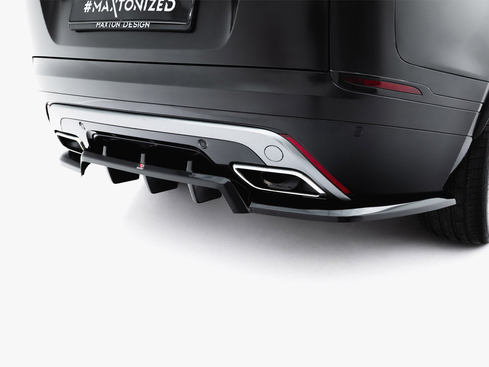 Maxton Design - Rear Splitter (Vertical Bars) V.3 Land Rover Range Rover Velar R-Dynamic Mk1