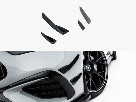 Maxton Design - Front Bumper Wings (Canards) Mercedes-AMG CLE 53 Aero C236