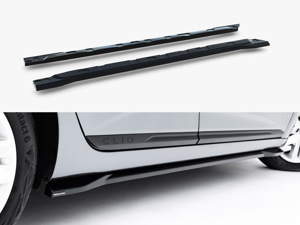 Maxton Design - Side Skirt Diffusers Renault Clio Mk5 Facelift