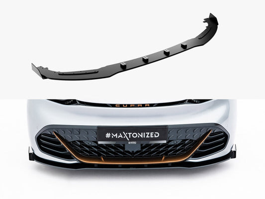 Maxton Design - Street PRO Front Splitter + Flaps Cupra Born Mk1