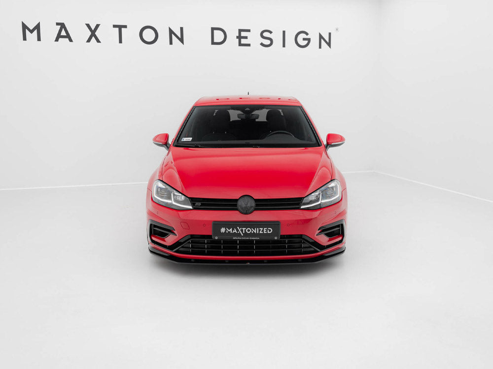 Maxton Design - STREET PRO FRONT SPLITTER VW GOLF 7 R / R-LINE FACELIFT