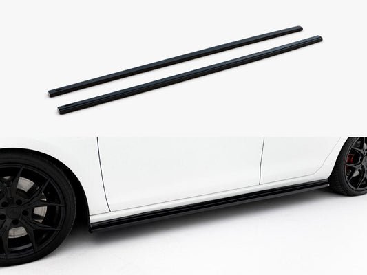 Maxton Design - Side Skirt Diffusers V.2 Volkswagen Golf GTI / GTD Mk7 / Mk7 Facelift (narrow)