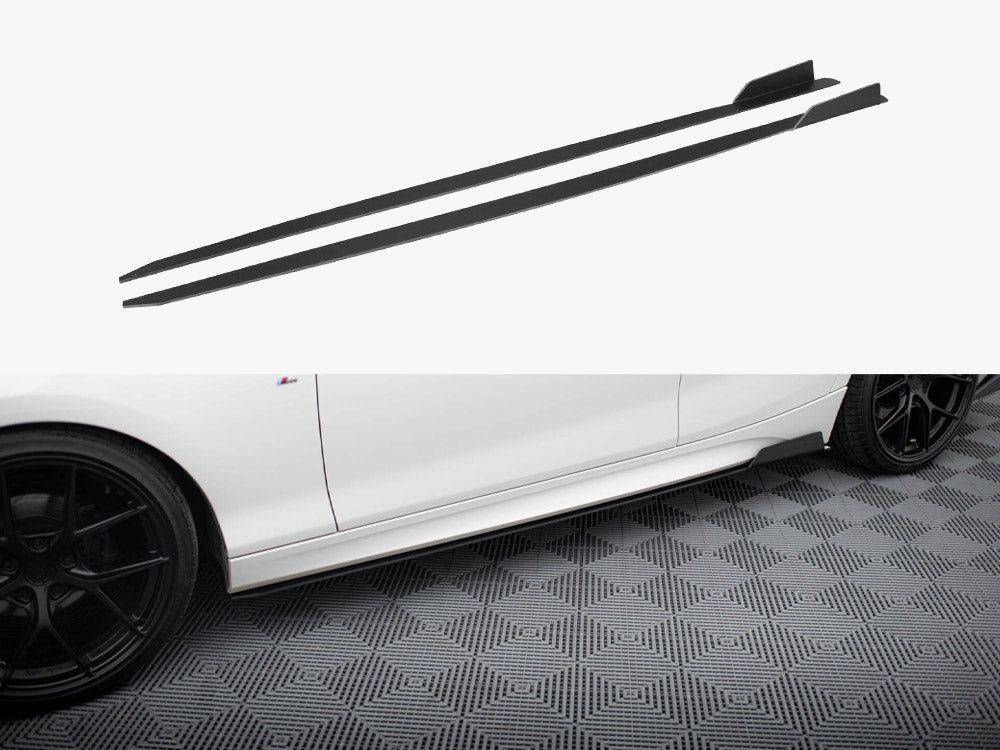 Maxton Design - RACING SIDE SKIRTS DIFFUSERS BMW 1 F21 M135I / M140I / M-PACK (2011-19)