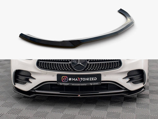 Maxton Design - FRONT SPLITTER V.1 MERCEDES E AMG LINE W213 FACELIFT