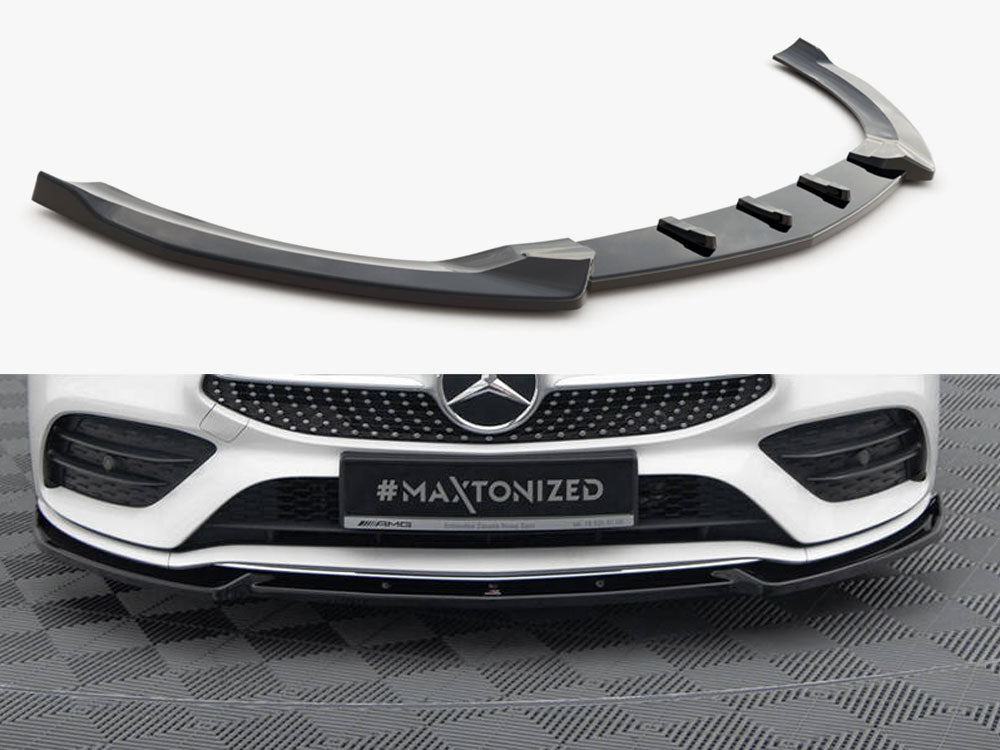 Maxton Design - Front Splitter V.2 Mercedes-Benz CLA A35 AMG / AMG-Line C118