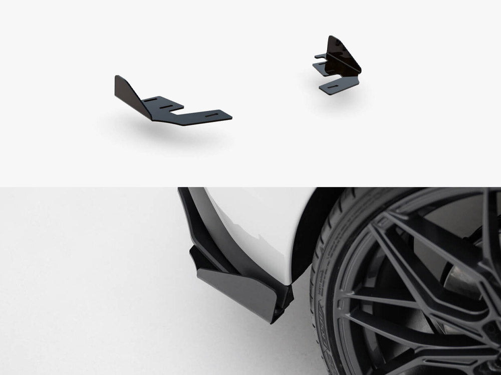 Maxton Design - REAR SIDE FLAPS VOLKSWAGEN GOLF GTI / GTE MK8
