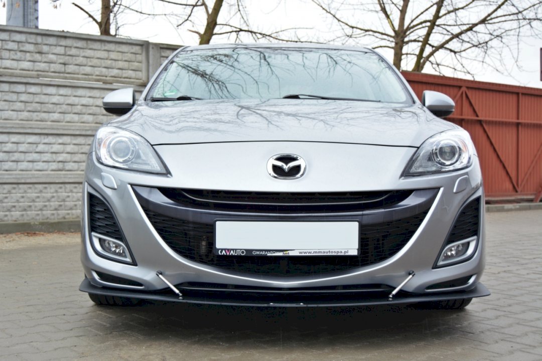 Maxton Design - FRONT RACING SPLITTER MAZDA 3 MK2 SPORT (PREFACE)