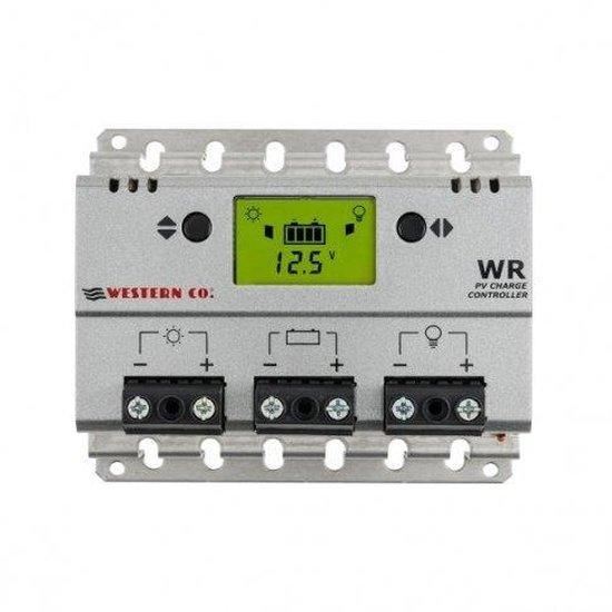 20A 12V/24V Solar Charge Controller with LCD Display | 4Boats