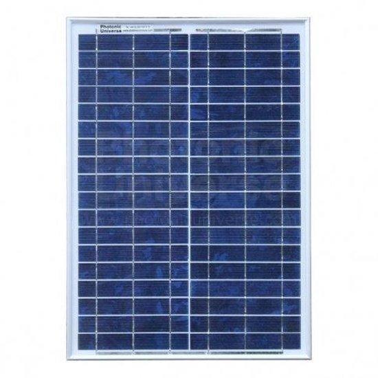 Waterproof 20W 12V Polycrystalline Solar Panel with 2m Cable | 4Boats