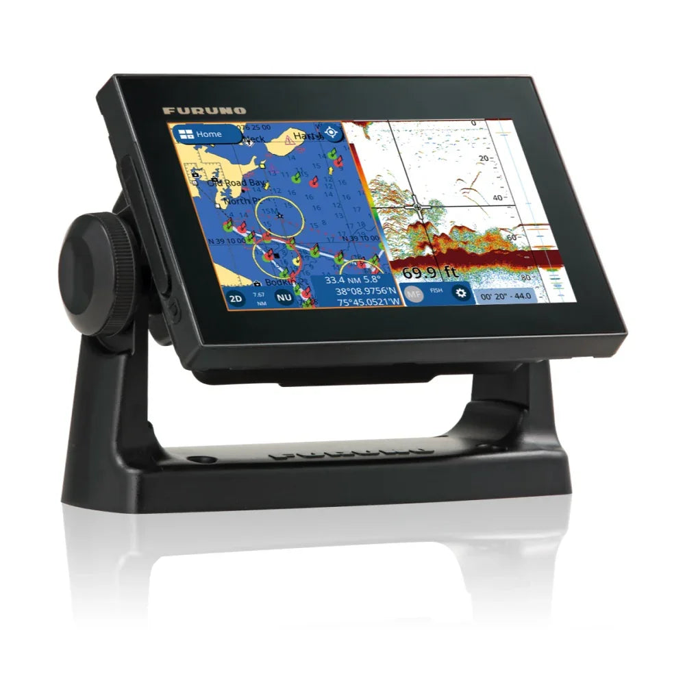 Furuno GP | 1971F 9\" Chartplotter (WAAS GPS) & 1 kW CHIRP | 4Boats