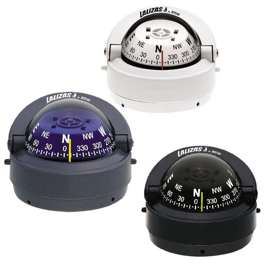 Compass Explorer S-53W-L Surface-Mount Compass, White | 4Boats