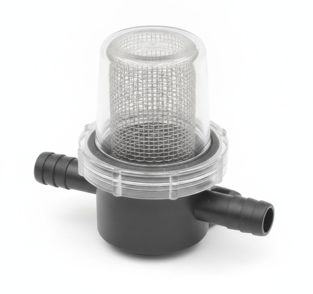 Lalizas In-line Strainer Large Inox Mesh Filter 12mm Hose Marine Pump 99756