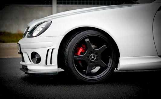 Maxton Design - FRONT SPLITTER MERCEDES SLK R170 FOR AMG 204 BUMPER