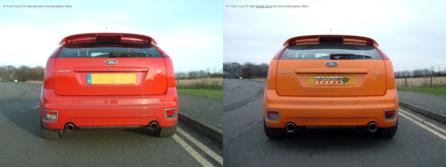 Milltek Sport - Cat Back Exhaust (Multiple Options) MK2 Focus ST225