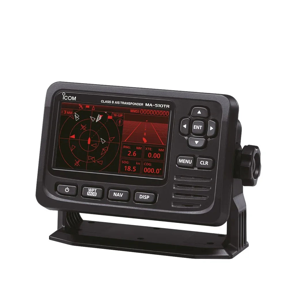 Icom MA-510TR Class B AIS Transponder with 4.3" Color Display & GPS Antenna