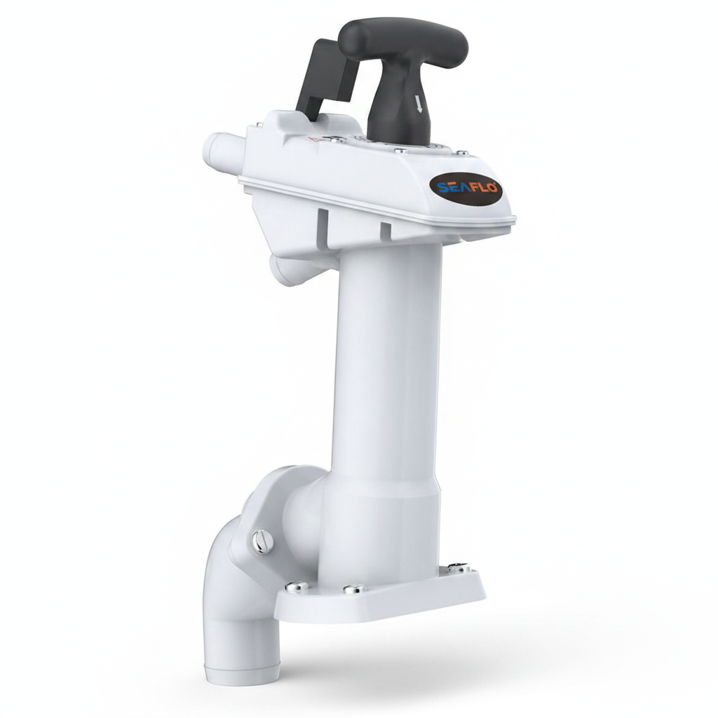 SEAFLO Marine Toilet Manual Hand Flush Pump SFMTP-03 Replacement Fits Jabsco