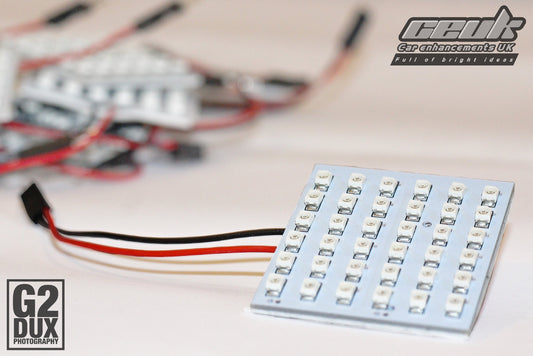 BriteVue 36SMD Ultra Bright Footwell LED Panels – CEUK Interior Upgrade (Pair) (501 | T10 | W5W | 239 | C5W)