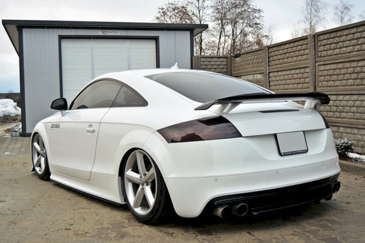 Maxton Design - CENTRAL REAR SPLITTER AUDI TT S 8J (WITH A VERTICAL BAR) (2008-13)