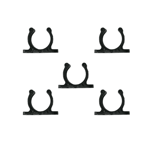 5x 20mm Plastic Nylon Support Clips Marine Boat Cable Hose Pipe Holder