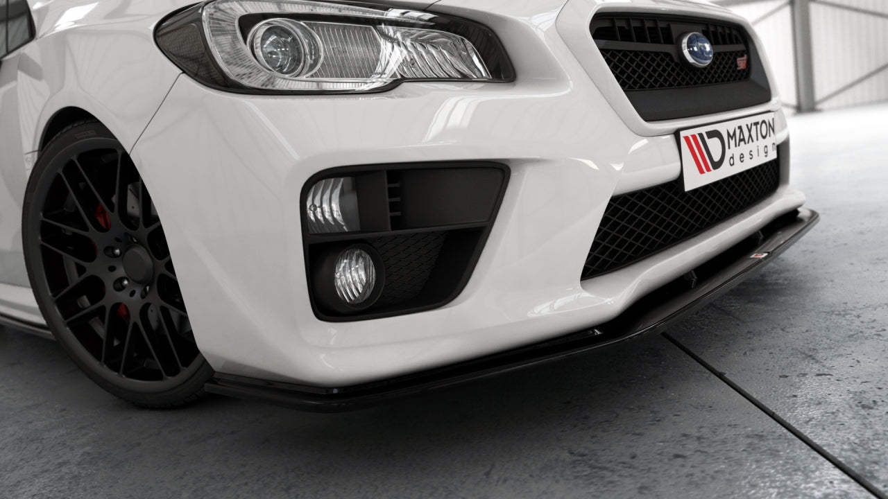 Maxton Design - FRONT SPLITTER V.2 SUBARU WRX STI