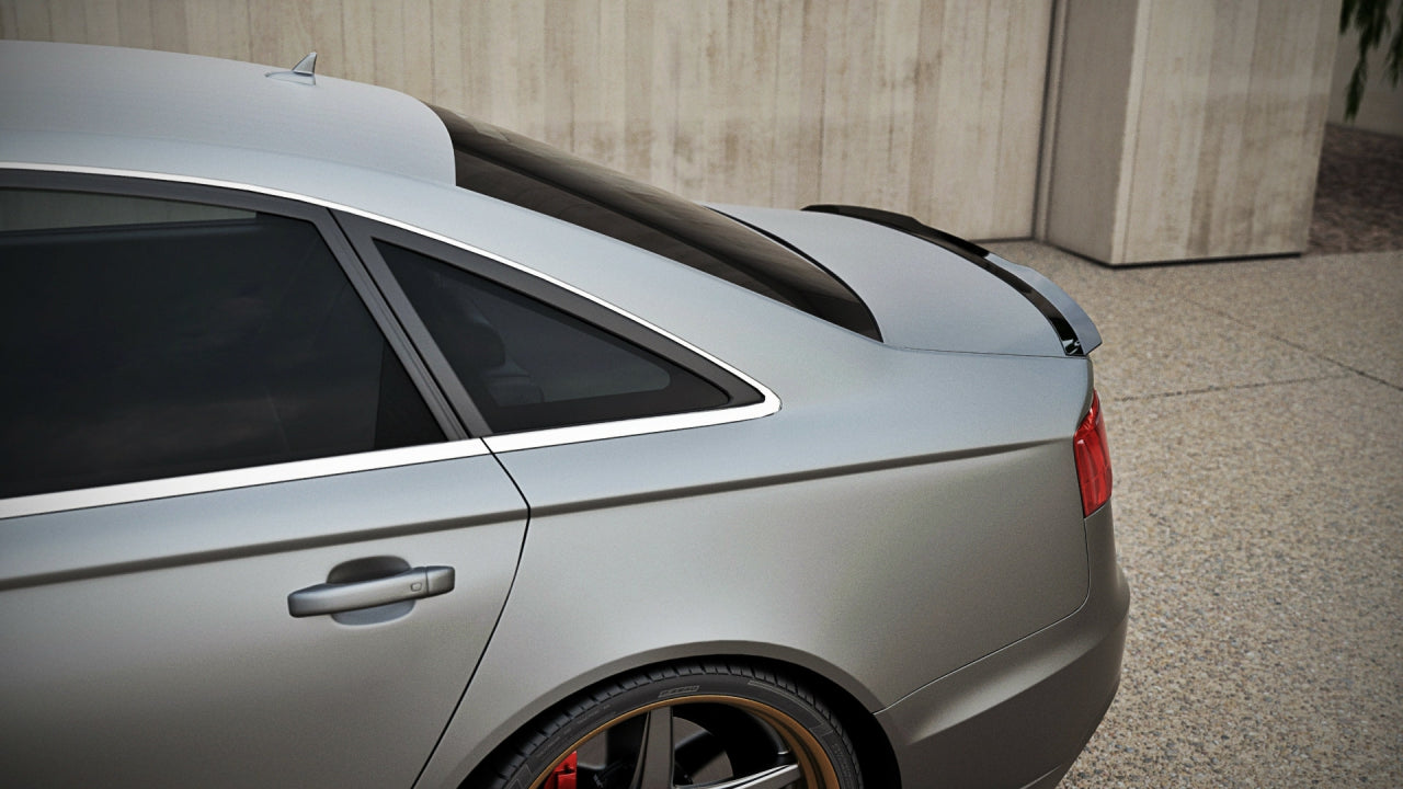 Maxton Design - SPOILER CAP AUDI A6 / A6 S-LINE C7 / C7 FL SEDAN